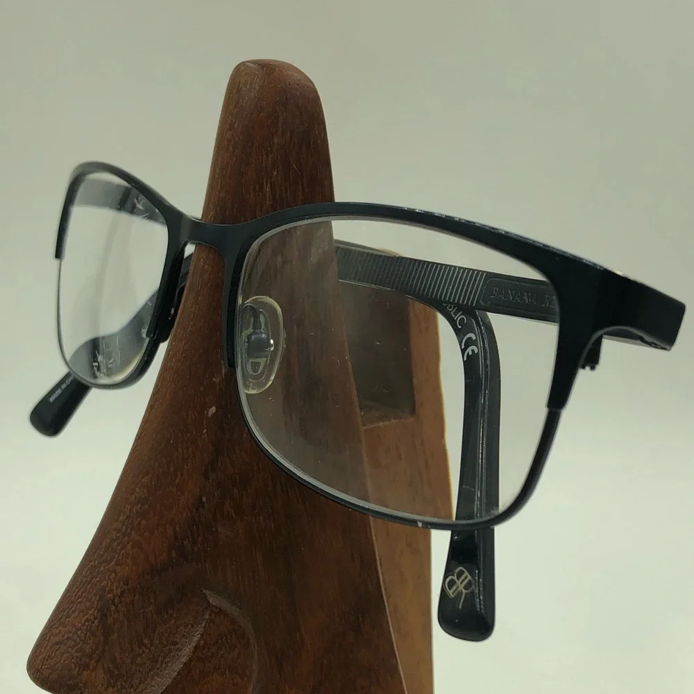 Banana Republic Black Oval Sunglasses Frames